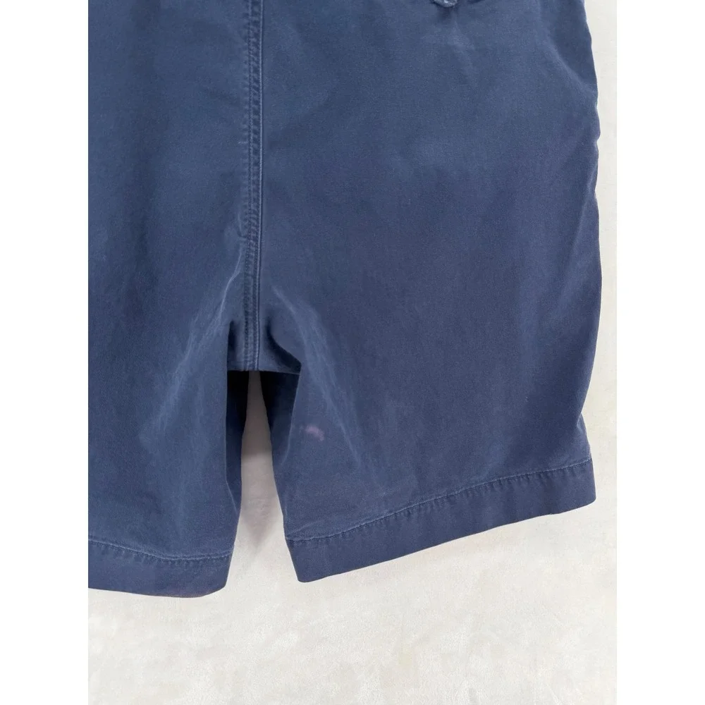 Polo Ralph Lauren Mens Navy Blue Stretch Classic Fit Chino Shorts Size 38